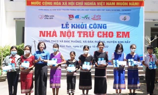Khởi công 16 công trình hỗ trợ học sinh dân tộc thiểu số tại các tỉnh Tây Nguyên