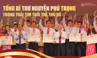 Infographic: Tổng Bí thư Nguyễn Phú Trọng trong trái tim tuổi trẻ Thủ đô