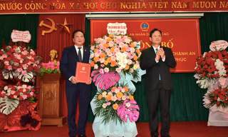 Bổ nhiệm Chánh án Tòa án nhân dân tỉnh Vĩnh Phúc 