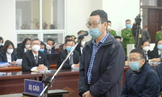 Bị cáo Nguyễn Mạnh Hùng.