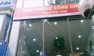 Đề nghị điều tra một văn phòng công chứng ở Hà Nội liên tiếp xảy ra sai phạm