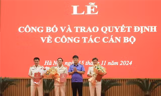 Viện KSND Tối cao công bố nhiều quyết định về công tác cán bộ