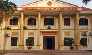 Tạm dừng sửa chữa, bảo trì trụ sở Tòa án nhân dân cấp huyện 