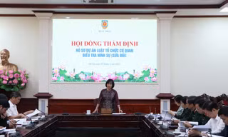 Đề nghị giữ nguyên cơ quan điều tra trong Quân đội, Viện kiểm sát 