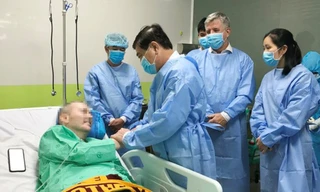 Bệnh nhân 91 nói lời cảm ơn với Chủ tịch UBND TPHCM Nguyễn Thành Phong