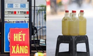 TPHCM xử nghiêm việc bán xăng bằng cột mini, trụ bơm lắc tay