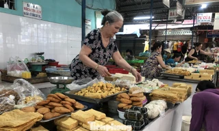 Đậu hũ, chả giò chay... đắt hàng