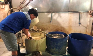 Ớn lạnh tẩy trắng phụ phẩm bò thối để bán cho quán nhậu