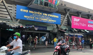 Chợ Nguyễn Tri Phương (Q.10) đã hoạt động trở lại