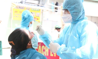 Xét nghiệm COVID-19 tại TPHCM (ảnh: HCDC)