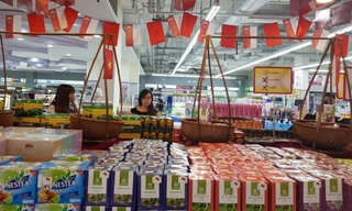 Hàng Việt Nam tại siêu thị của Tập đoàn NTUC FairPrice (Singapore)