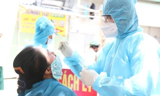 Xét nghiệm COVID-19 (ảnh: HCDC)