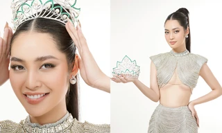 Hoa hậu Nông Thuý Hằng khoe vương miện 3 tỷ đồng, cùng tiết lộ bất ngờ