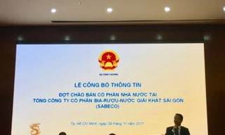 Vietnam Beverage công khai thông báo mong muốn mua 327.053.405 cổ phần của Sabeco, tương đương xấp xỉ 51% toàn bộ vốn cổ phần của Sabeco