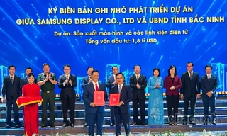 Samsung đầu tư 1,8 tỷ USD sản xuất linh kiện điện tử tại Bắc Ninh