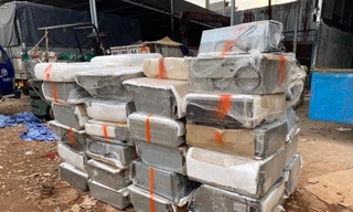 Số hàng điện máy đã qua sử dụng nhập lậu bị lực lượng chức năng phát hiện