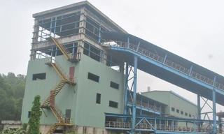 Dự án mở rộng Nhà máy Gang thép Thái Nguyên (Tisco) giai đoạn 2. Ảnh: Nguyễn Bằng.