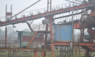 Dự án mở rộng Nhà máy Gang thép Thái Nguyên giai đoạn 2 đang "đắp chiếu" và chôn của TISCO gần 4.800 tỷ đồng từ nhiều năm nay. Ảnh: Nguyễn Bằng.