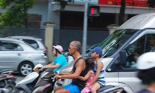 Nhiều thanh niên đầu trọc, xăm trổ vi phạm giao thông bị xử phạt