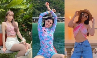 Học Thiều Bảo Trâm, Châu Bùi, Lương Thùy Linh cách chọn trang phục Hè rực sắc màu 