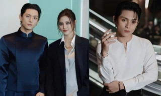 GREY D chụp hình với Baifern Pimchanok, Win Metawin khi sang Nhật giao lưu