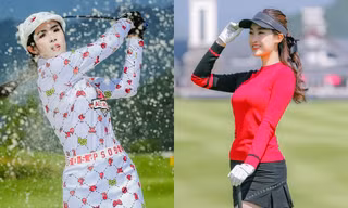 Hoa hậu Ngọc Hân và Đỗ Mỹ Linh khoe dáng, sẵn sàng cho Tiền Phong Golf Championship 2021