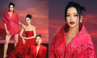 Top 3 Hoa hậu Hoàn vũ Việt Nam tung bộ ảnh đỏ rực đón Tết Quý Mão 2023