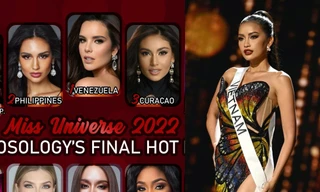 Trước Chung kết Miss Universe, Hoa hậu Ngọc Châu không có tên trong Top 16 của Missosology