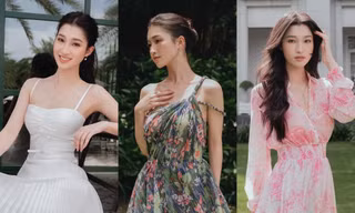 Á hậu Phương Nhi xinh đẹp dịu dàng như tiểu thư trong loạt ảnh thời trang mới