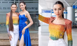 Giành vị trí cao trong BXH Pre-Arrival của Miss Grand International, Thùy Tiên tự tin lên đường thi đấu