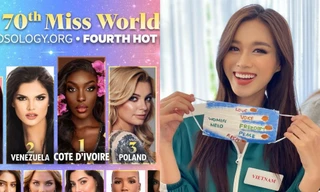 Missosology tung BXH lần 4 cho Miss World, tiếp tục dự đoán Hoa hậu Đỗ Thị Hà lọt Top 20