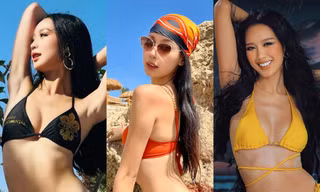 Á hậu Bảo Ngọc khoe loạt ảnh áo tắm quyến rũ, sẵn sàng cho Chung kết Miss Intercontinental 2022