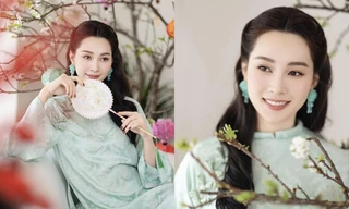 Nhan sắc đẹp như tranh vẽ của Hoa hậu Đặng Thu Thảo trong loạt ảnh áo dài