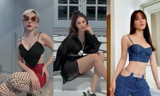 Thiều Bảo Trâm, Diễm My 9x, Hiền Hồ lên đồ "sống ảo" cực chất dù ở nhà giãn cách xã hội