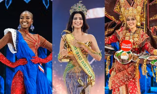Ngắm Top 10 Miss Grand International đọ sắc trong trang phục dân tộc và bikini