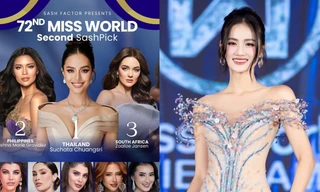Sash Factor tung BXH dự đoán Miss World 2025 lần 2: Hoa hậu Ý Nhi có lọt Top?