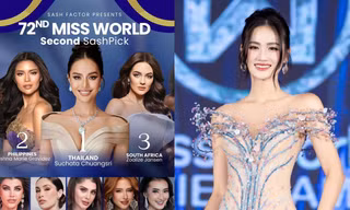 Sash Factor tung BXH dự đoán Miss World 2025 lần 2: Hoa hậu Ý Nhi có lọt Top?