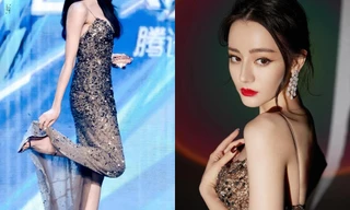 Đáng nể như Địch Lệ Nhiệt Ba, giẫm váy trên sân khấu mà vẫn ung dung xử lý tỉnh bơ