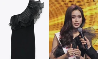 Sự thật về chiếc váy đen được Hoa hậu Đỗ Thị Hà “chữa cháy" tại Miss World, giá rẻ bất ngờ