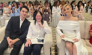 Nam vương Tuấn Ngọc bất ngờ làm giám khảo phần thi Đối đầu ở Miss World 2025