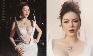 Lý Nhã Kỳ lại gây choáng khi đeo bộ trang sức 15 tỷ đi dự show thời trang Đỗ Long