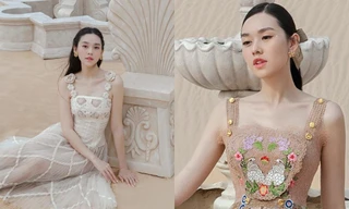 Ngắm Á hậu Tường San khoe vẻ đẹp dịu dàng như nữ thần trên đồi cát