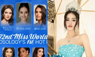 Missosology tung dự đoán Miss World 2025, vị trí của Hoa hậu Ý Nhi gây bất ngờ