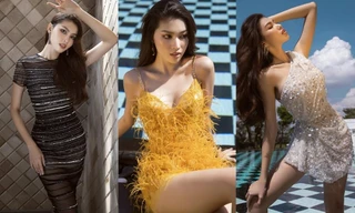 Á hậu Ngọc Thảo đẹp sang chảnh, gợi ý trang phục nổi bật cho mùa lễ hội cuối năm