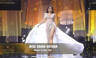 Bán kết Miss Grand International 2020: Ngọc Thảo catwalk thần sầu, hất váy cực ấn tượng