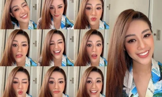 Hoa hậu Khánh Vân làm clip hướng dẫn trang điểm cực xinh nhưng netizen lại bảo như tấu hài