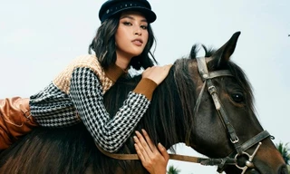 Hoa hậu Tiểu Vy diện đồ hiệu xa xỉ, biến hóa sang chảnh cùng phong cách menswear