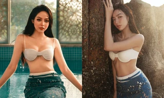 Thùy Tiên - Thanh Thủy đẹp bất phân thắng bại khi cùng "nhập vai" nàng tiên cá