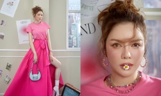 Lý Nhã Kỳ khoe bộ ảnh với thông điệp "Thời trang là ngôn ngữ của tự do sáng tạo"