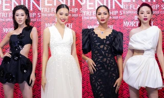 Hoa hậu Tiểu Vy, H’Hen Niê, Khánh Vân cùng dàn sao khoe sắc lộng lẫy tại show Công Trí